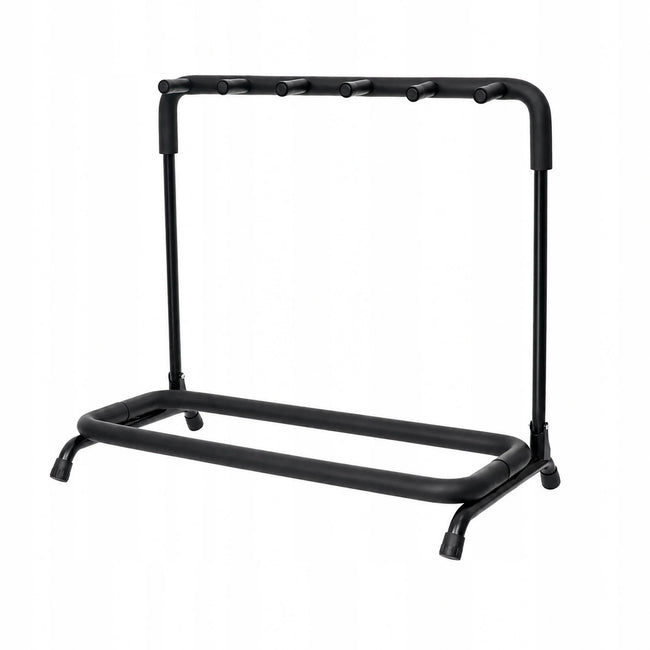 Stojak na 5 Gitar Metalowy z Pianką Ochronną Multi Display Stand