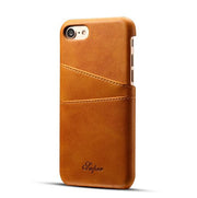 Skórzane Etui Juteni Leather Case - iPhone 6 Plus / 6s Plus - Jasny Brąz