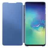 Etui Clear View - Samsung Galaxy A12 - Niebieski
