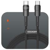 ESSAGER® Kabel USB-C - Szybkie Ładowanie - 100W / 6A - 2M