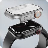 Etui 360 Case + Szkło do Apple Watch - 44 mm - Srebrny