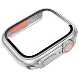 Etui 360 Case + Szkło do Apple Watch - 41 mm - Srebrny