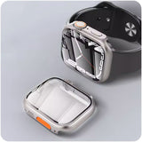 Etui 360 Case + Szkło do Apple Watch - 44 mm - Srebrny