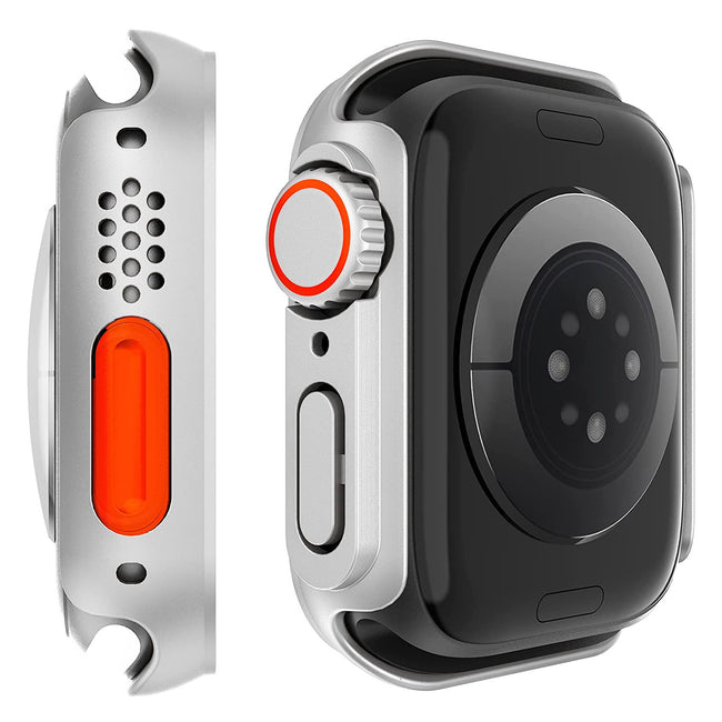 Etui 360 Case + Szkło do Apple Watch - 40 mm - Srebrny