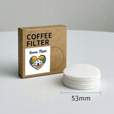 Filtry Papierowe do Kolby Ekspresu / Portafiltra - 100szt. - 53mm