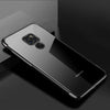 Etui Silikonowe Luxury Plated - Huawei Mate 20 - Srebrny