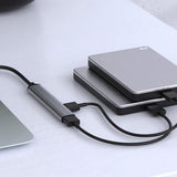 HUB - Rozgałęźnik Portu USB-C na 4 Porty USB-A
