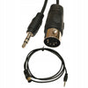 Kabel DIN 5-pin Męski do Mini Jack 3,5 mm AUX - 1.5 m