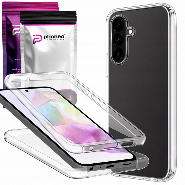Etui Phoneo 360 Clear - Samsung Galaxy S24+