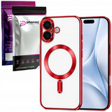 Etui Phoneo Camera Case do MagSafe - Czerwone - Apple iPhone 17