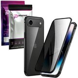 Etui Phoneo Dual Magneto 360° do iPhone Air ze szkłem Anti Spy
