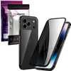 Etui Phoneo Dual Magneto 360° do iPhone 17 Pro ze szkłem Anti Spy