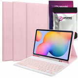 Etui z Klawiaturą Bluetooth - Samsung Galaxy TAB S11 - Różowe 11"