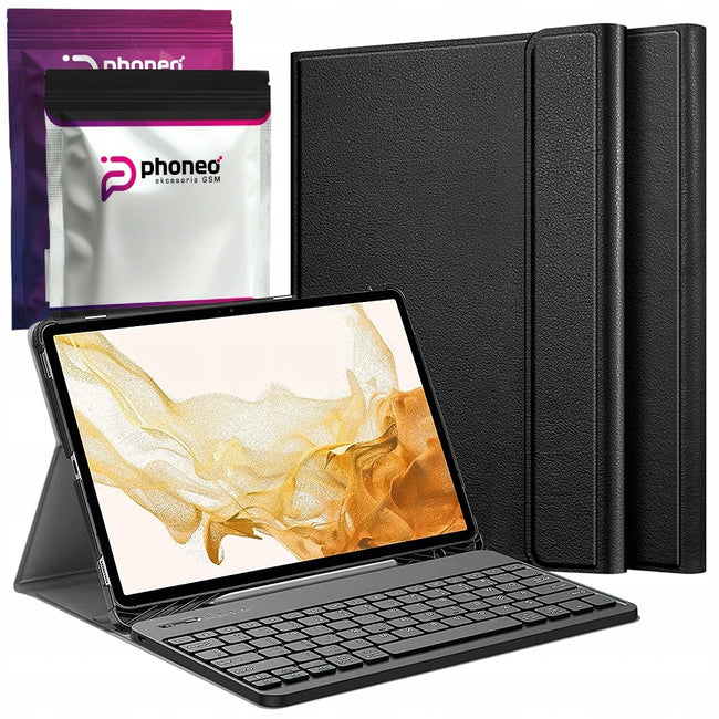 Etui z Klawiaturą Bluetooth - Samsung Galaxy TAB S11 11" - Czarne