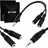 Rozdzielacz audio Betune mini jack 3,5 mm na 2 pary słuchawek, około 20 cm