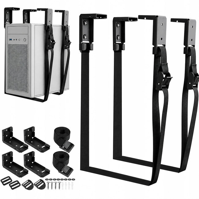 Uchwyt na Komputer PC Tower pod Biurko - Regulowany v1