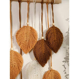 Makrama Łapacz Snów Liście v1