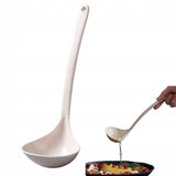 Chochla / Łyżka Wazowa do Zup i Sosów - Biała