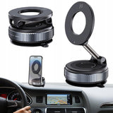 Uchwyt Magnetyczny Obrotowy na Telefon do Samochodu z Przyssawką Próżniową