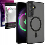 Etui Candy Matte do MagSafe do Samsung Galaxy S25 - Czarne