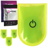 Opaska LED Phoneo / Odblaskowy Klips Magnetyczny - 3szt.