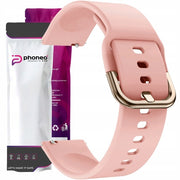 Pasek Phoneo® do Smartwatcha, Zegarka - Uniwersalny - 20 mm - Silikonowy Różowy