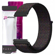 Uniwersalny pleciony pasek Phoneo® do zegarka 22 mm - Czarno - Pomarańczowy