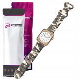 Pasek Silikonowy, Opaska Phoneo® do Apple Watch 42/44/45/49 Moro - Khaki