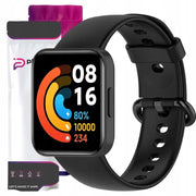 Pasek Silikonowy Phoneo® do Zegarka Xiaomi Mi Watch 2 Lite - Czarny