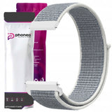 Pasek Phoneo® do Smartwatcha, Zegarka - Uniwersalny - 20 mm - Na Rzep Szary