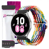 Pasek Phoneo® do Smartwatcha, Zegarka - Uniwersalny - 20 mm - Pleciony Tęczowy