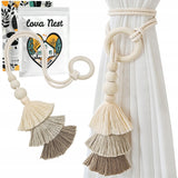 Upięcie do Zasłon i Firan - Lova Nest - Boho Sznur z Frędzlami 1szt.
