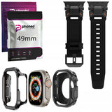 Zestaw Pasek Nylonowy + Etui 360° do Apple Watch Ultra 1 / 2 - 49mm