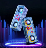 Głośnik Bezprzewodowy Bluetooth Cyberpunk - Biały