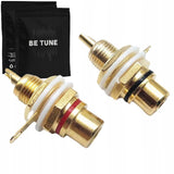 Zestaw Gniazdo Montażowe RCA (CINCH) - Izolowane, Pozłacane (2szt.)