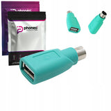Adapter USB-A na PS/2 (mini DIN6) - USB Hi-Speed, Plug & Play