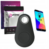 Lokalizator Kluczy / Brelok (Bluetooth) - Czarny - Bluetooth 4.0, alarm 25 m