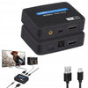 Ekstraktor HDMI 2.0 Konwerter Optyczny Toslink Aux HDCP 4K - DAC 192 KHz