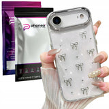Etui Phoneo Glitter Bow - ultracienkie TPU dla Apple iPhone Air