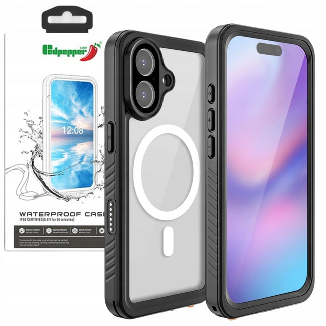 Redpepper® Etui Wodoodporne, Pancerne - IP68, iPhone 17