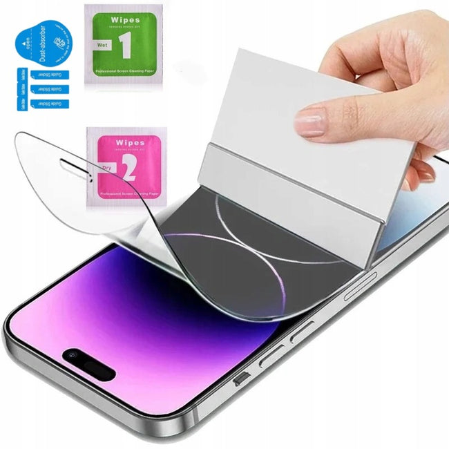 Matowa Hydrożelowa Folia Ochronna - Apple iPhone 16 - autoregeneracja rys