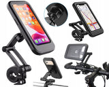 Uchwyt Motocyklowy na Kierownicę - Magnetyczny, Wodoodporny, Obrotowy