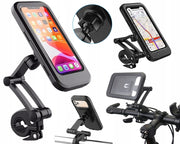 Uchwyt Motocyklowy na Kierownicę - Magnetyczny, Wodoodporny, Obrotowy