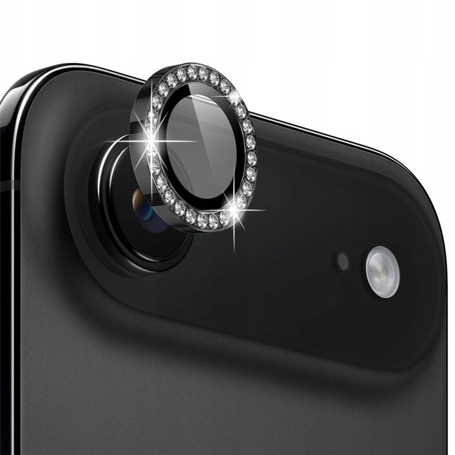 Ring z Cyrkoniami na obiektyw iPhone Air - szkło hartowane 9H