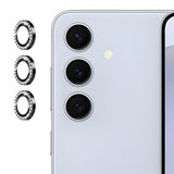 Ring z Cyrkoniami ze Szkłem Hartowanym na Obiektyw - Samsung Galaxy S25, 9H