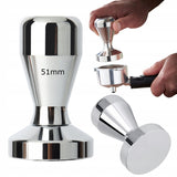 Tamper / Ubijak do Kawy w Kolbie ze Stali Nierdzewnej - 51mm