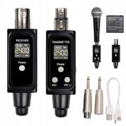 Bezprzewodowy System Mikrofonowy XLR z Technologią UHF 1 do 1