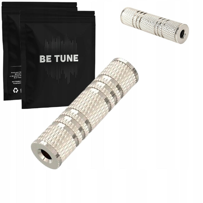 Betune® Złączka Mini Jack 3,5mm - adapter audio stereo żeński-żeński