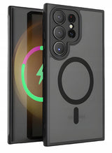 Etui Candy Matte do MagSafe do Samsung Galaxy S25 Ultra - Czarne