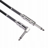 Kabel / Przewód Gitarowy Kątowy - Jack 6,3mm - 3m